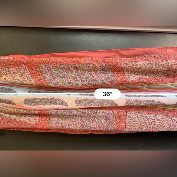 Vintage R.O.C. Beautiful Soft Multi Color Scarf - Picture 8 of 8